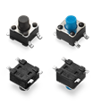 4,5 x 4,5 mm Taktschalter für SMT